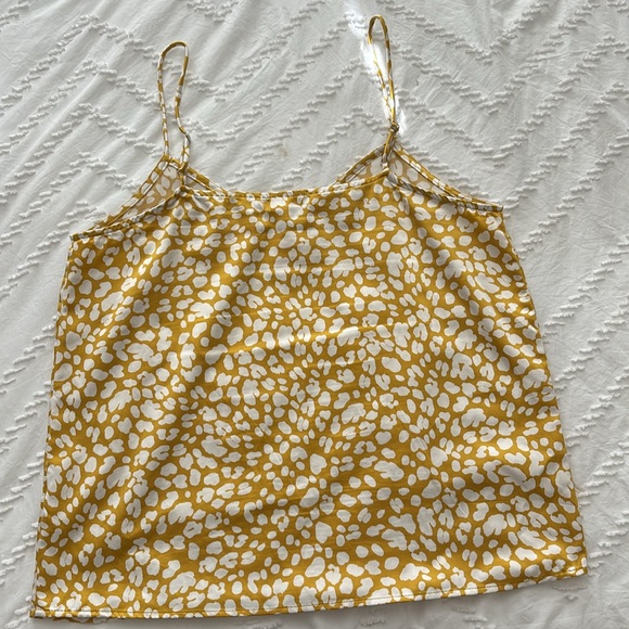 Yellow print Cami by Vestique - Picture 3 of 6